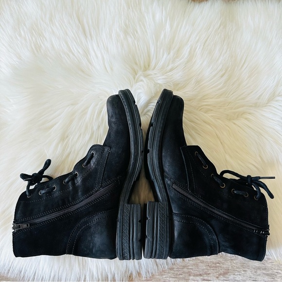 Bueno Combat Leather Boots 9.5 - Picture 5 of 13